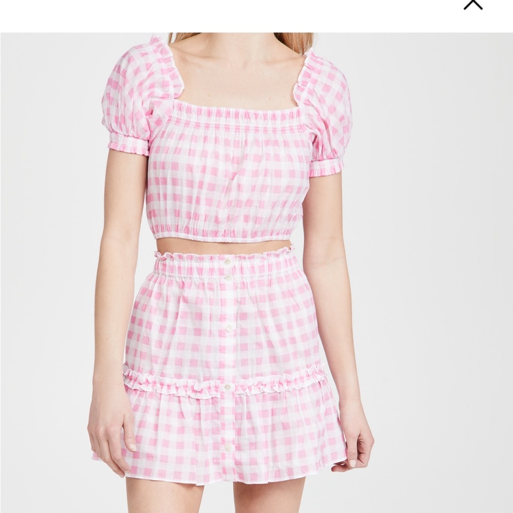 Playa Lucila size medium top and skirt set